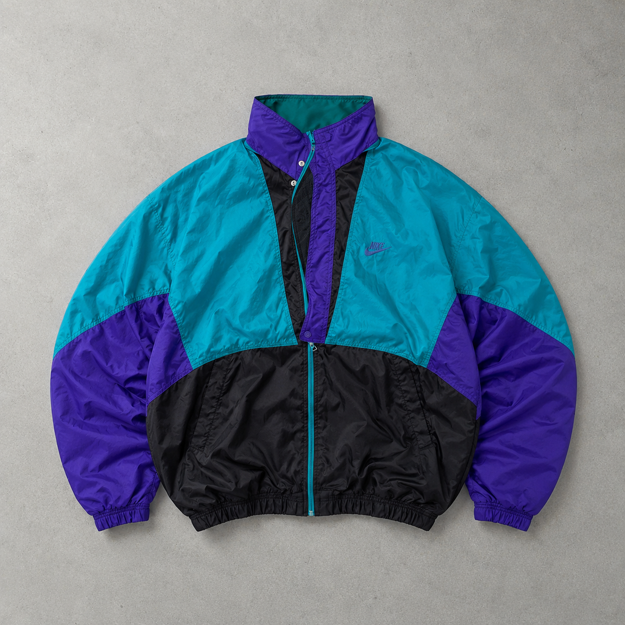 Nike Jacket Lila, Blau Rare (L)