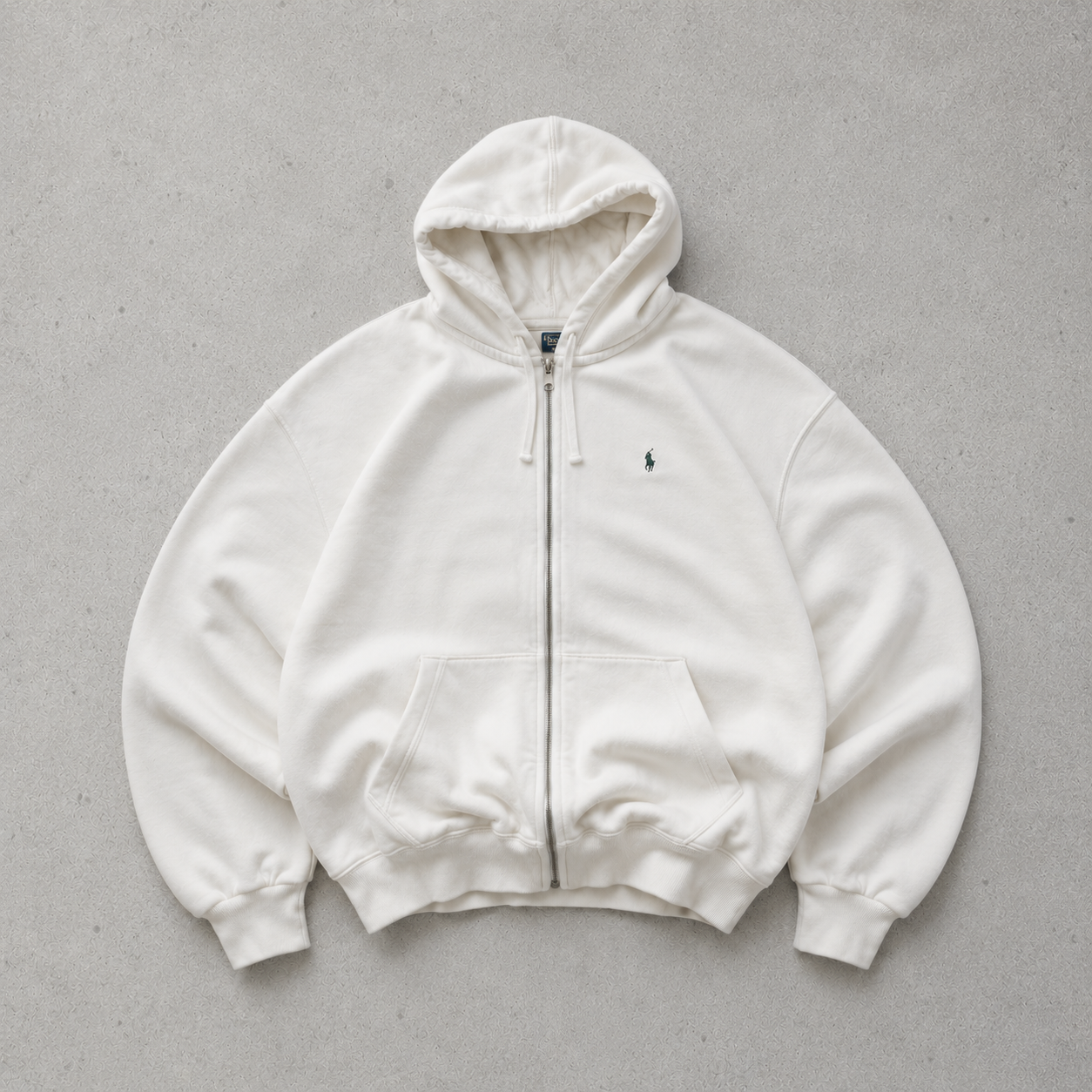 Ralph Lauren Streetwear Piece Creme Rare (XL) Stitched Logo