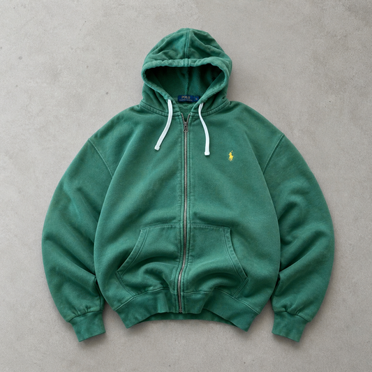 Ralph Lauren Streetwear Piece Grün, Dunkelgrün Rare (XL) Stitched Logo