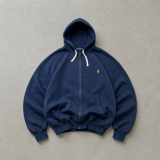 Ralph Lauren Sweater Marineblau Limited (XL) Stitched Logo