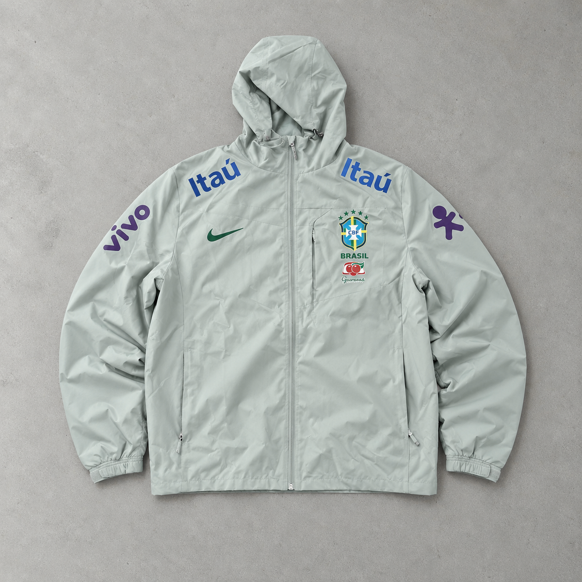 Brasilien Nike Windbreaker Türkis Limited (M)