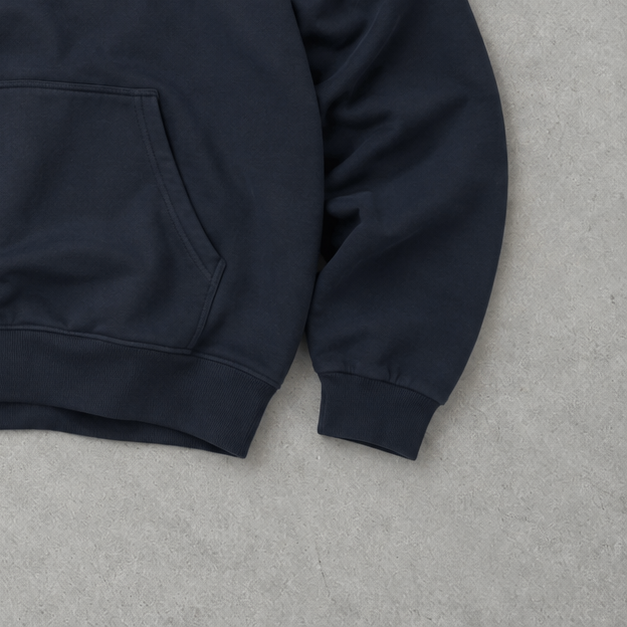 Polo Ralph Lauren Hoodie Marineblau Rare (XXL) Stitched Logo