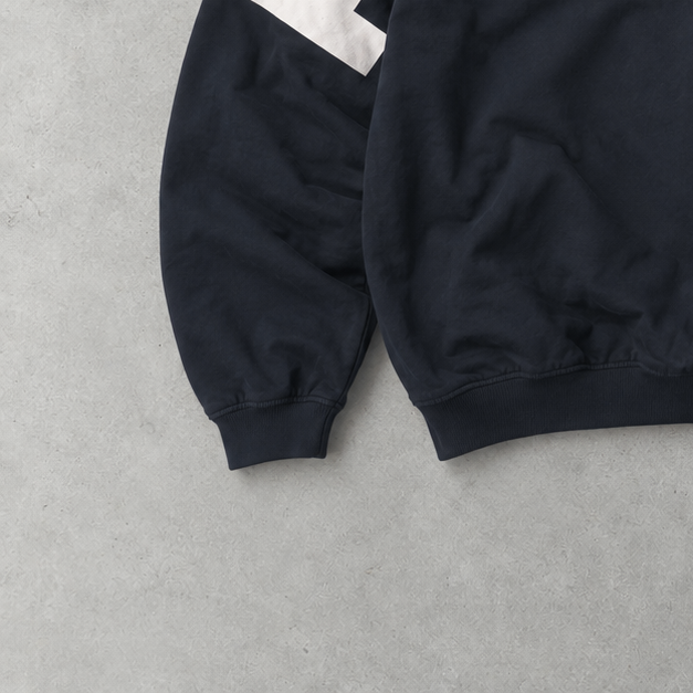 Polo Ralph Lauren Hoodie Marineblau Rare (XXL) Stitched Logo