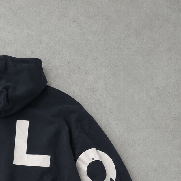 Polo Ralph Lauren Hoodie Marineblau Rare (XXL) Stitched Logo