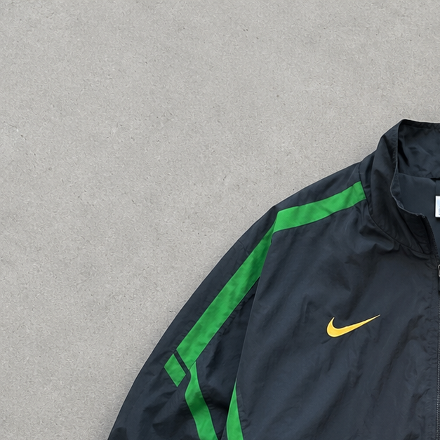 Nike Jacket Green, Grey Rare (M)