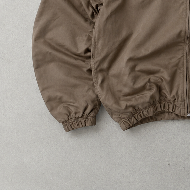 Y2K Ralph Lauren Harrington Jacket Beige Limited Stitched Logo (L)