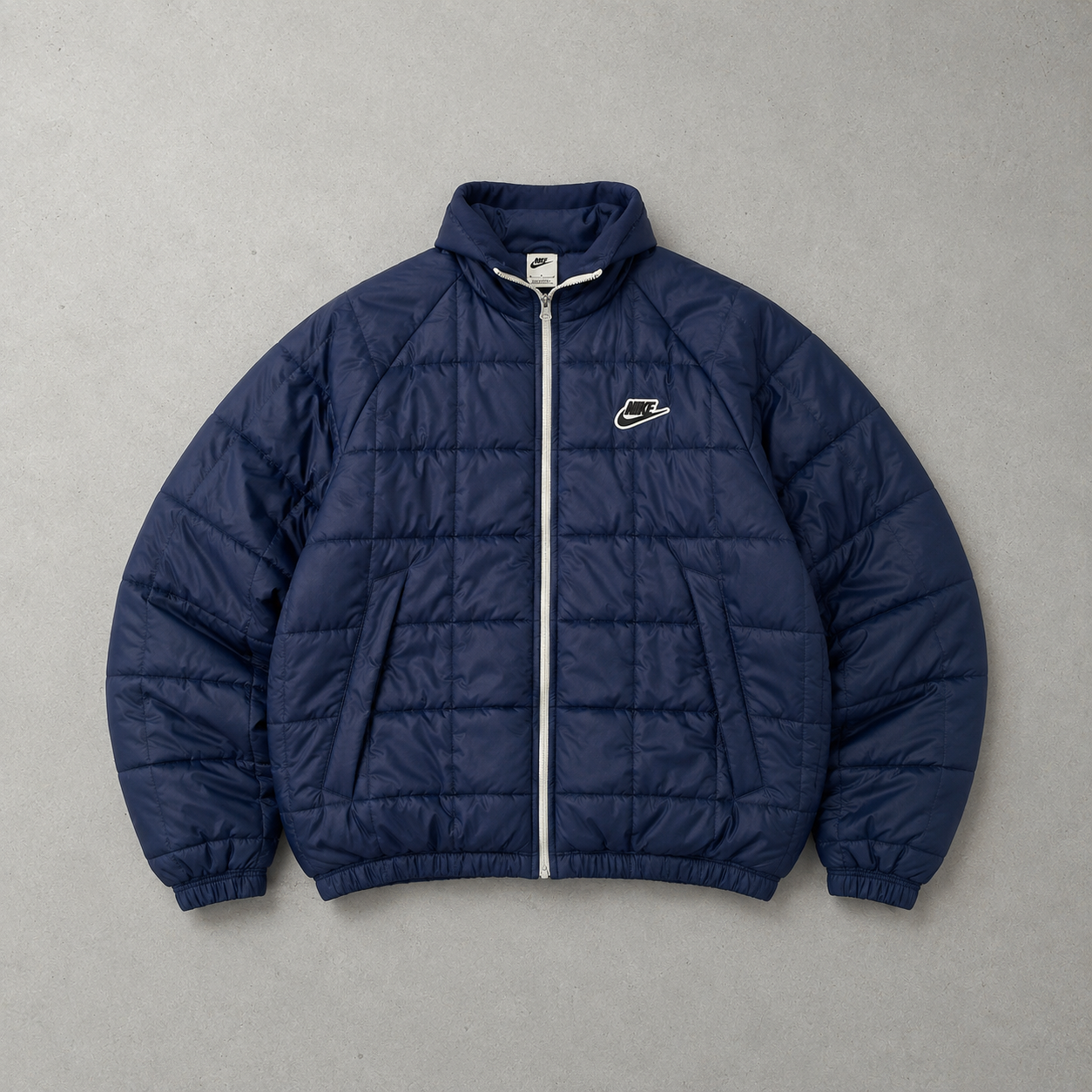 Nike Puffer Jacket Marineblau Rare (Size M)