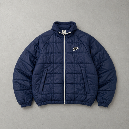 Nike Puffer Jacket Marineblau Rare (Size M)