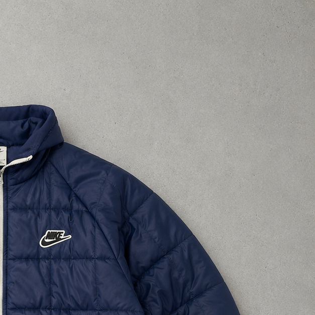 Nike Puffer Jacket Marineblau Rare (Size M)