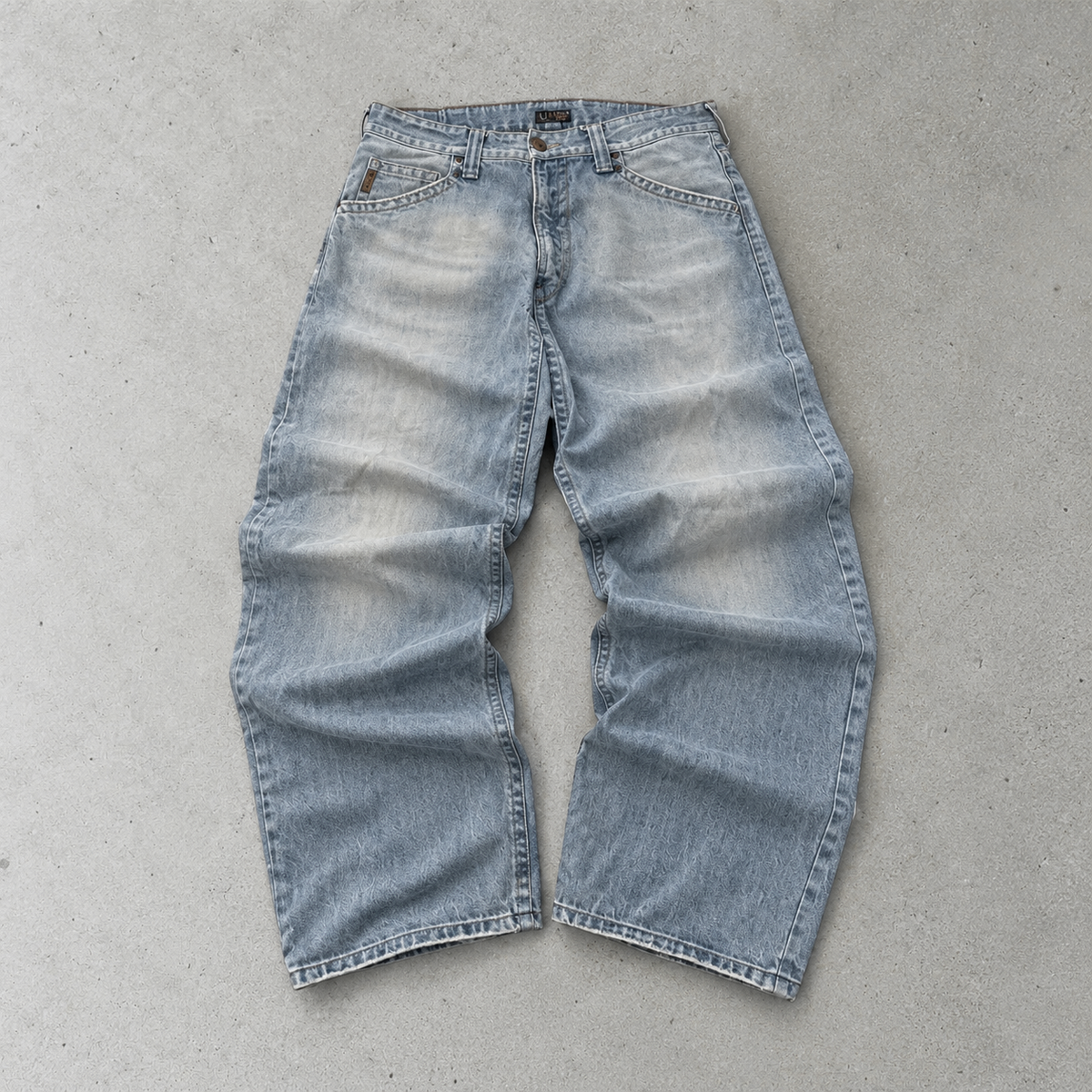 Armani Jeans Baggy Jeans Light Blue Rare (M)