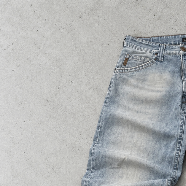 Armani Jeans Baggy Jeans Light Blue Rare (M)