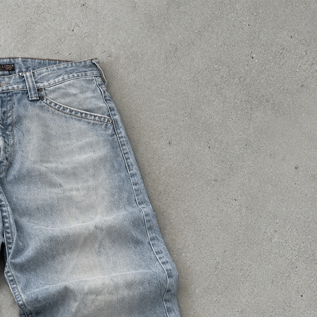 Armani Jeans Baggy Jeans Light Blue Rare (M)