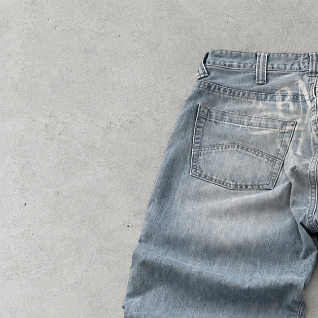 Armani Jeans Baggy Jeans Light Blue Rare (M)