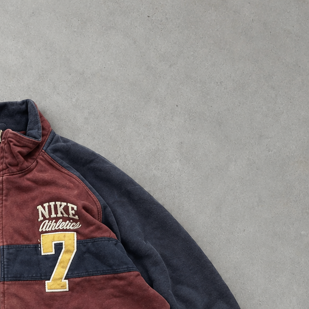 Y2K Nike Jacket Burgunderrot Rare (M)