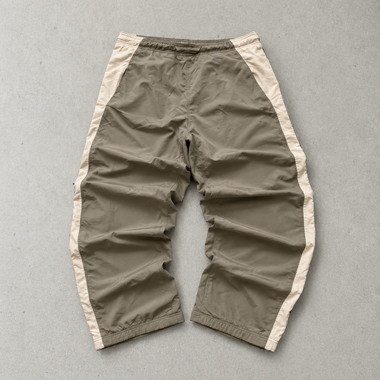 Y2K Nike Track Pants Grau, Weiß Limited (S)