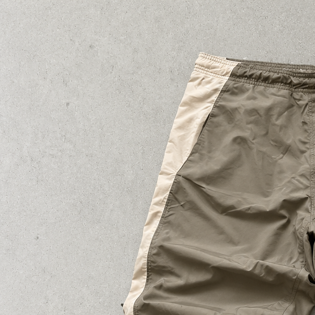 Y2K Nike Track Pants Grau, Weiß Limited (S)