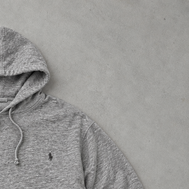 Ralph Lauren Hoodie Grau Rare (XXL)