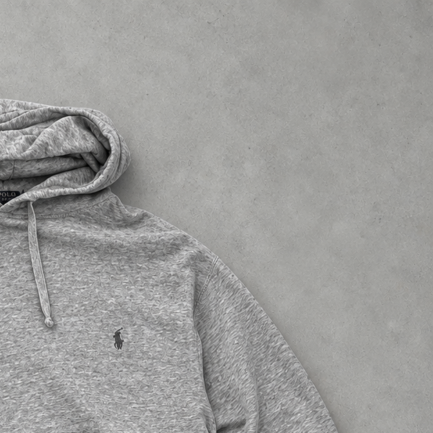 Ralph Lauren Hoodie Grau Rare (XXL)