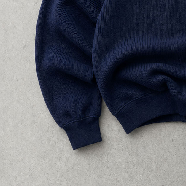 2000 Ralph Lauren Vest Marineblau Rare (XL) Stitched Logo