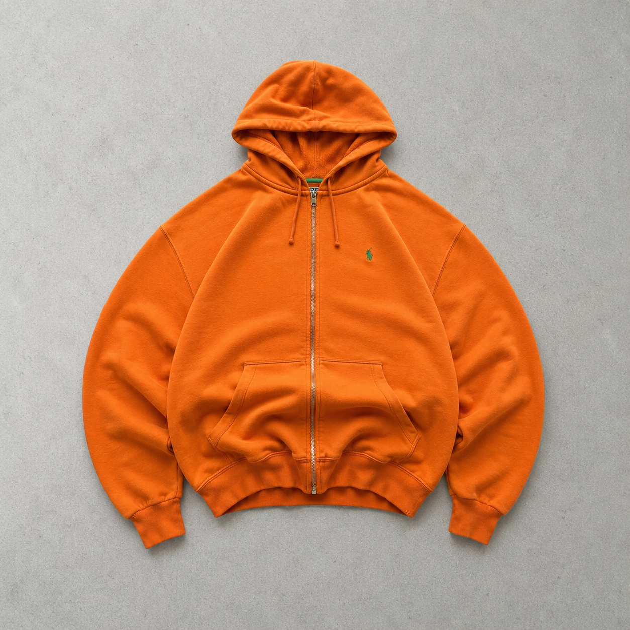 2017 Ralph Lauren Hoodie Orange Limited (XL) Stitched Logo
