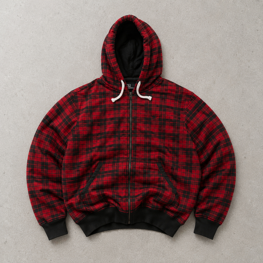 Ralph Lauren Vest Schwarz, Rot Rare (XL) Stitched Logo