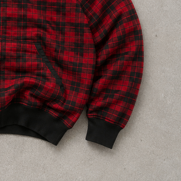 Ralph Lauren Vest Schwarz, Rot Rare (XL) Stitched Logo