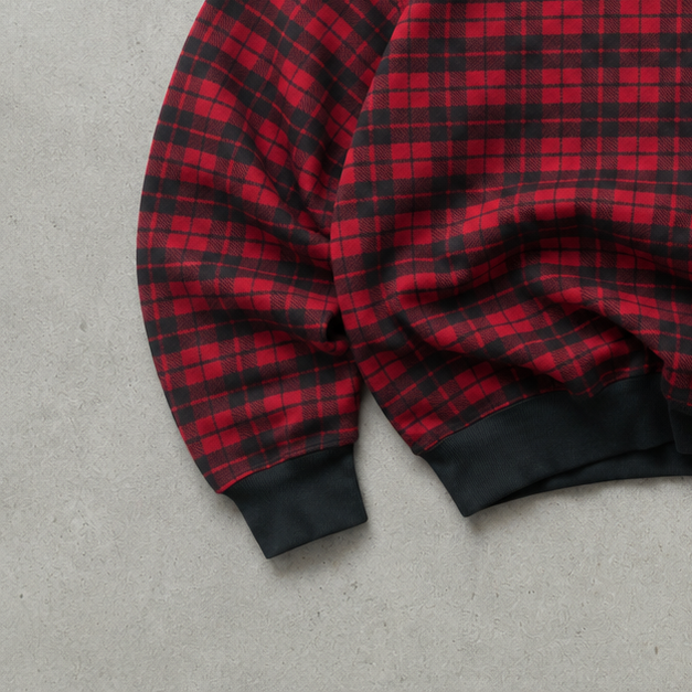 Ralph Lauren Vest Schwarz, Rot Rare (XL) Stitched Logo