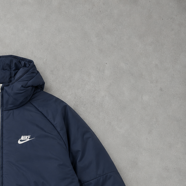 Doudoune Nike Bleu marine limitée (M)