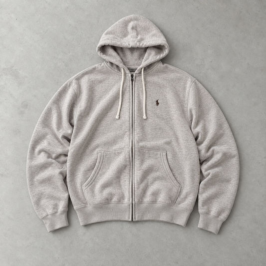 Ralph Lauren Hoodie Beige Rare (M)