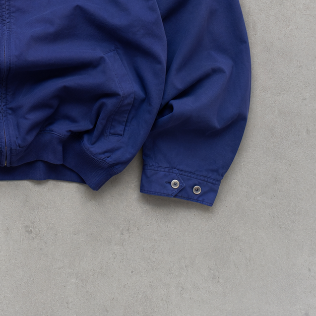 Polo Ralph Lauren Harrington Jacket Navy Rare Stitched Logo (S)
