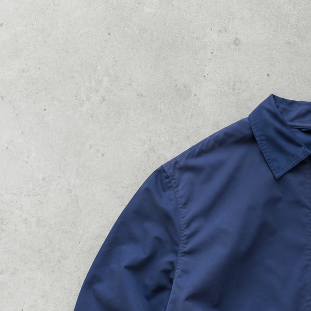 Polo Ralph Lauren Harrington Jacket Navy Rare Stitched Logo (S)