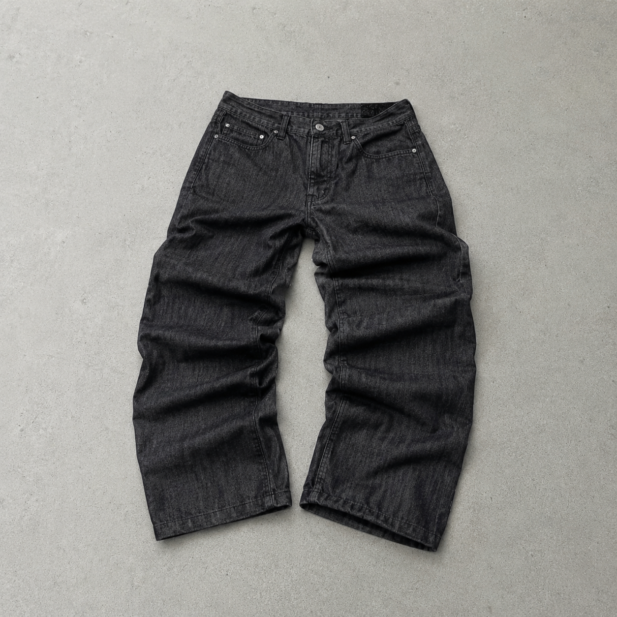 Y2K Armani Jeans Denim Pants Grey Limited (XS)