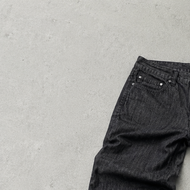 Y2K Armani Jeans Denim Pants Grey Limited (XS)
