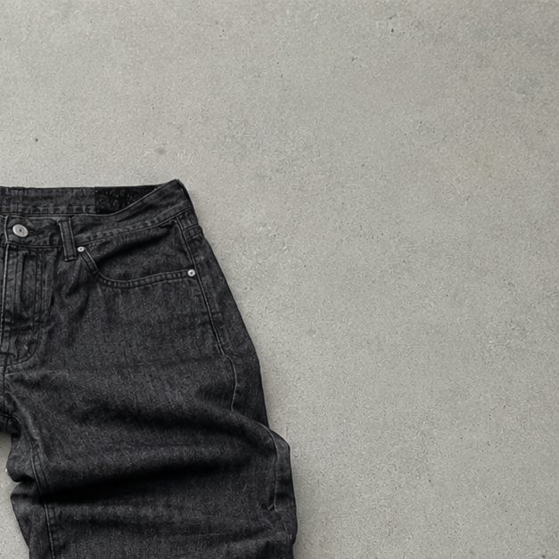 Y2K Armani Jeans Denim Pants Grey Limited (XS)