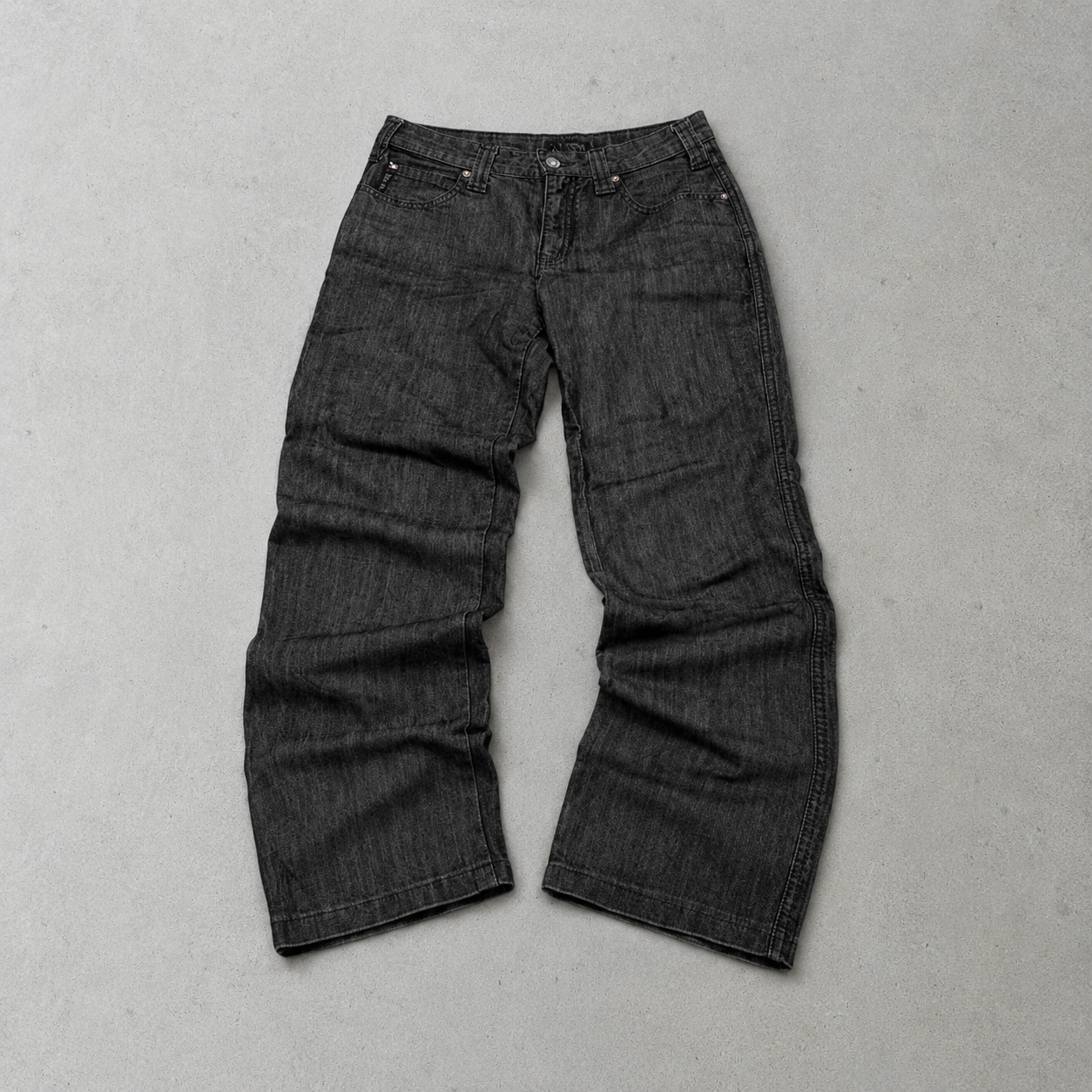 Y2K Armani Jeans Denim Pants Grey Limited (XS)