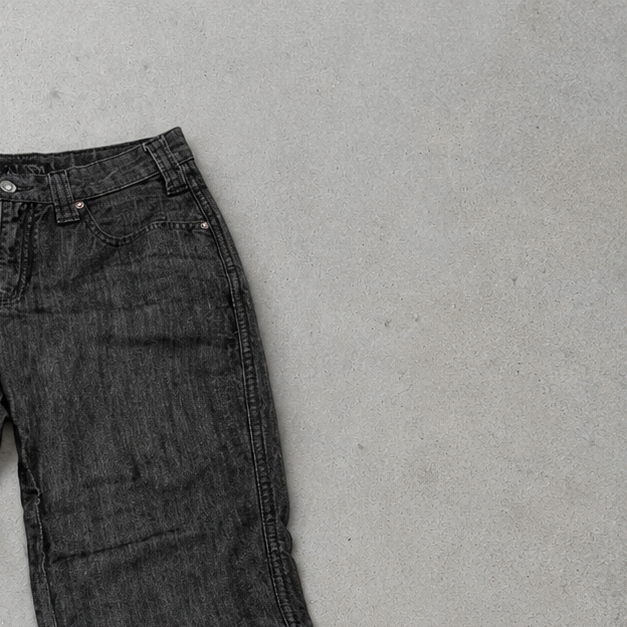 Y2K Armani Jeans Denim Pants Grey Limited (XS)