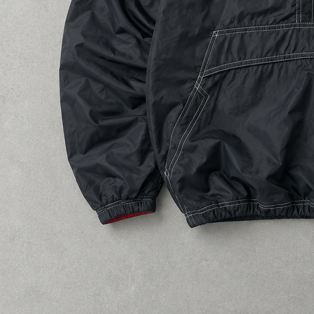 Y2K Nike Windbreaker Marineblau Limited (Size XL)