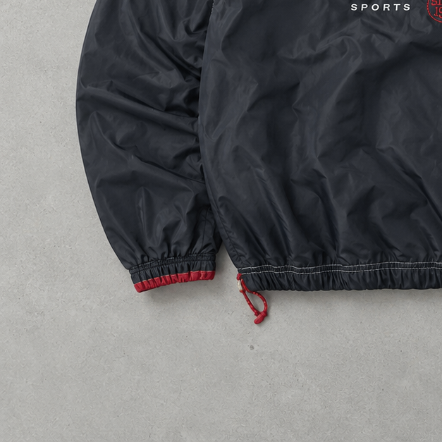 Y2K Nike Windbreaker Marineblau Limited (Size XL)