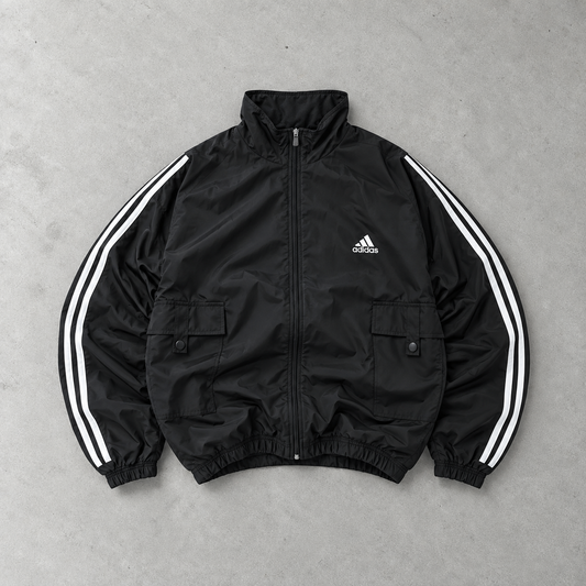 Adidas Track Jacket Black/White Limited (S)