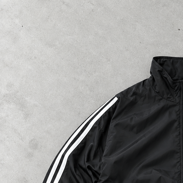 Veste de survêtement Adidas Noir/Blanc Limitée (S)
