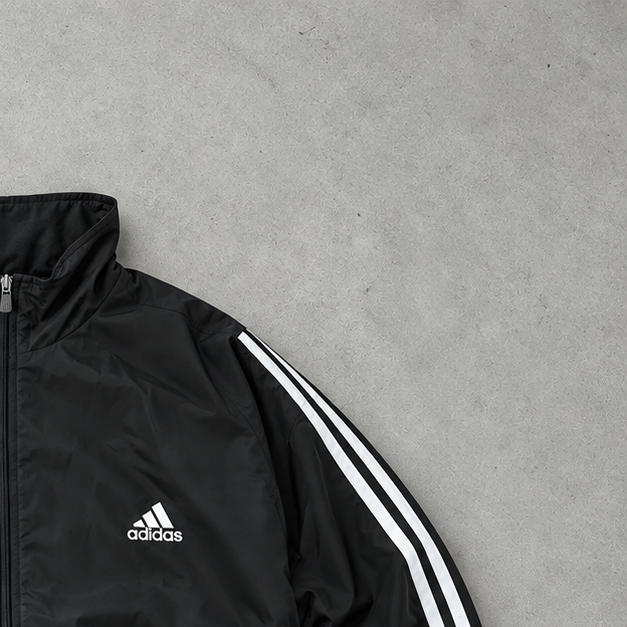 Veste de survêtement Adidas Noir/Blanc Limitée (S)
