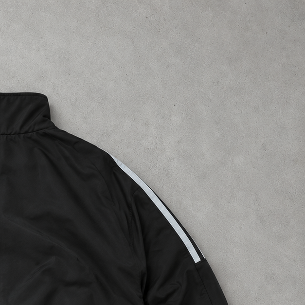 Veste de survêtement Adidas Noir/Blanc Limitée (S)
