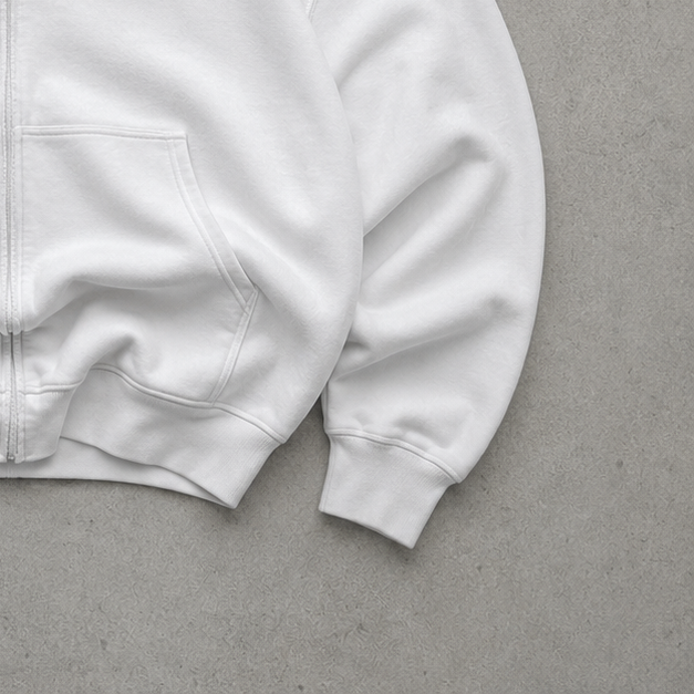Ralph Lauren Hoodie Weiß Rare (L) Stitched Logo