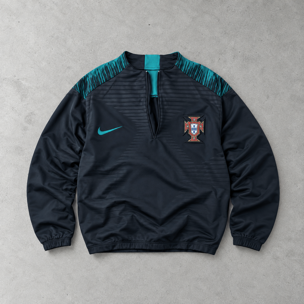 Portugal Nike Tracksuit Black Rare (S)