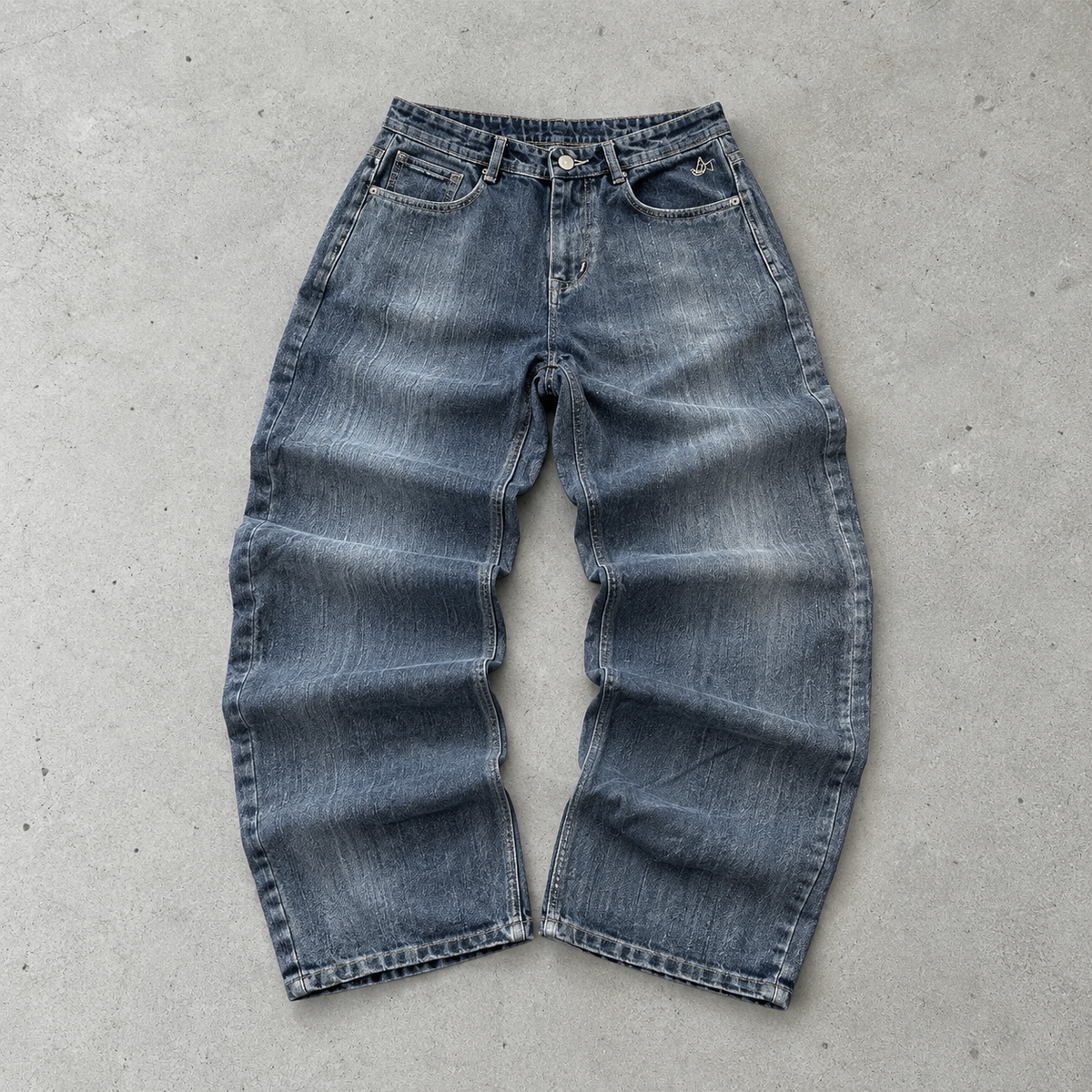 Y2K Armani Exchange Bootcut Jeans Blue Limited (M)