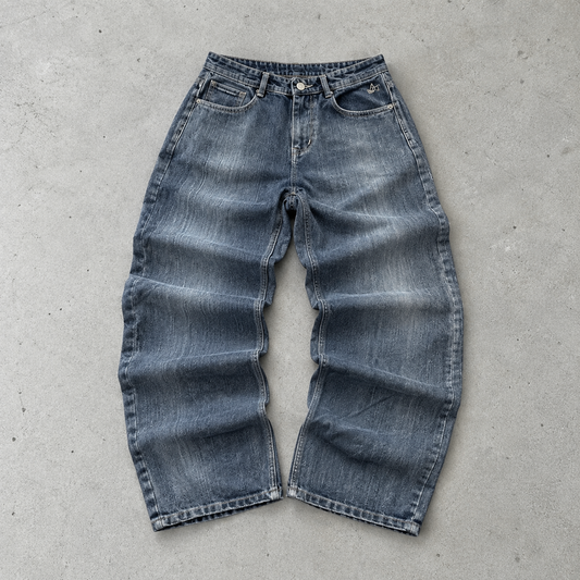Y2K Armani Exchange Bootcut Jeans Blue Limited (M)