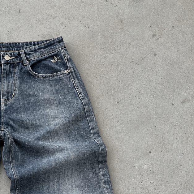 Y2K Armani Exchange Bootcut Jeans Blue Limited (M)