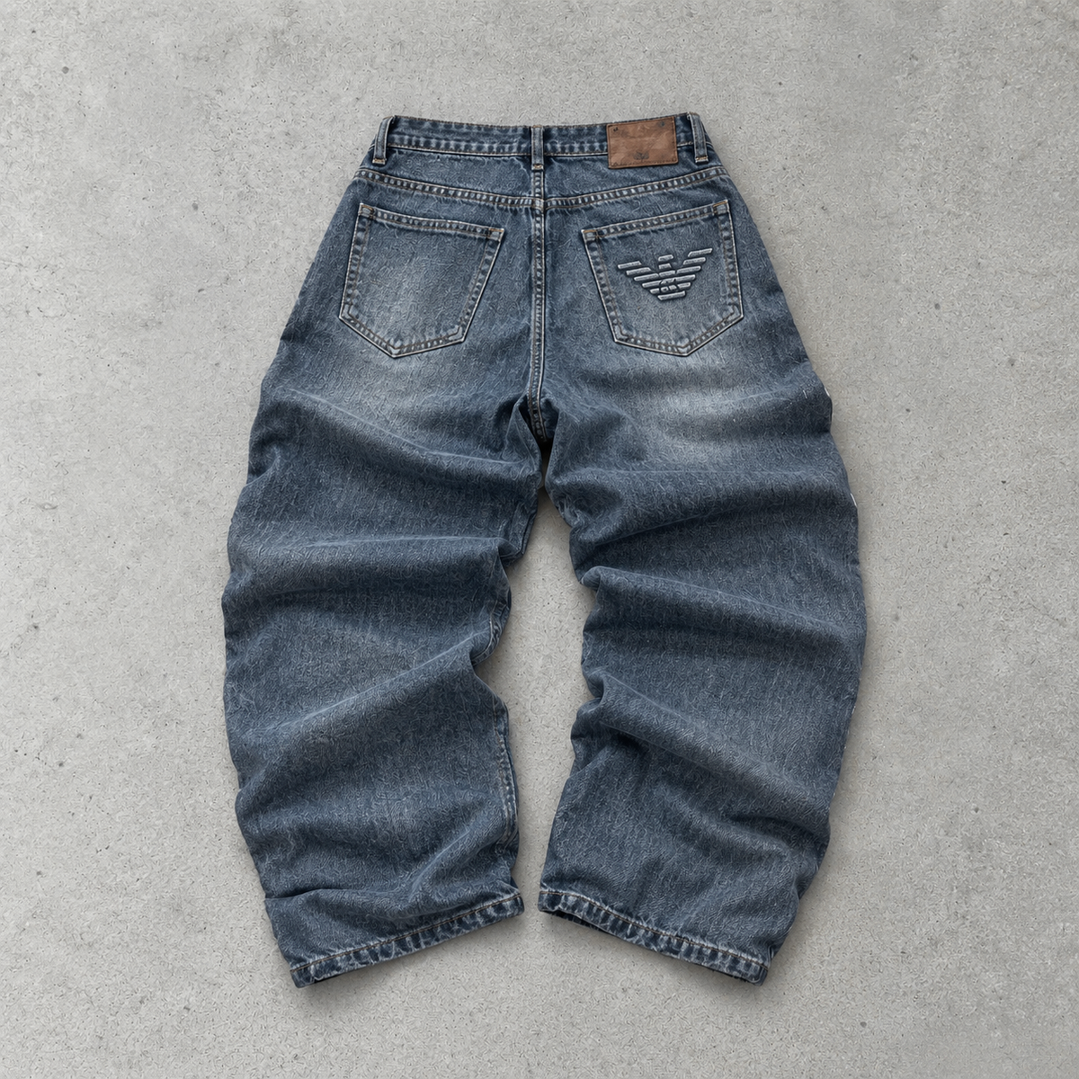 Y2K Armani Exchange Bootcut Jeans Blue Limited (M)