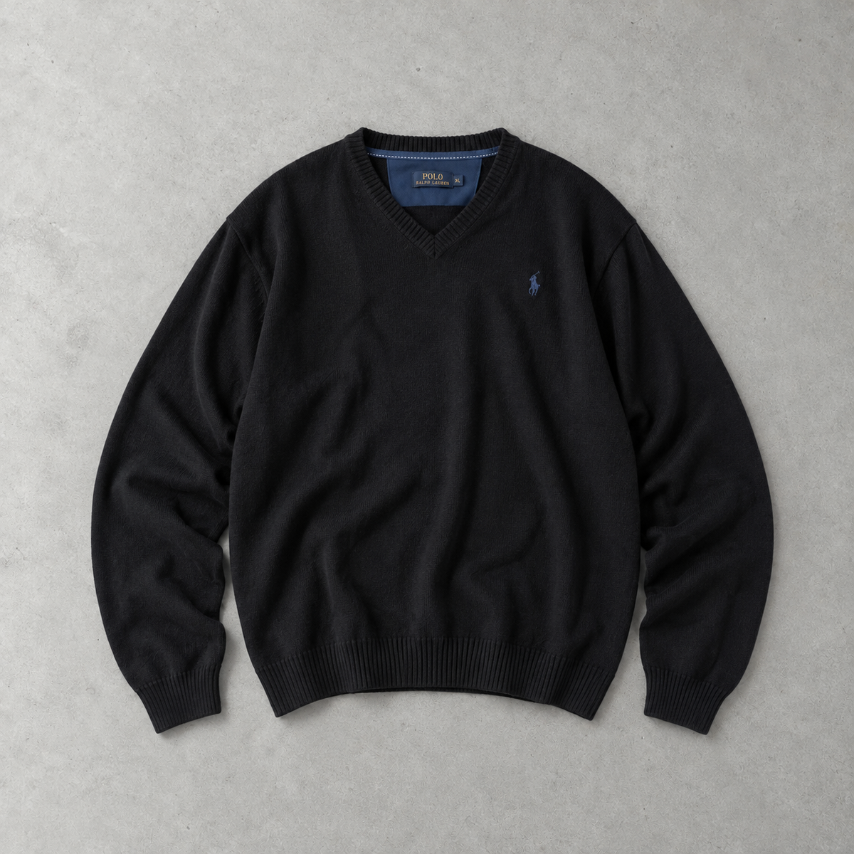 Polo Ralph Lauren Sweater Schwarz Rare (XXL)