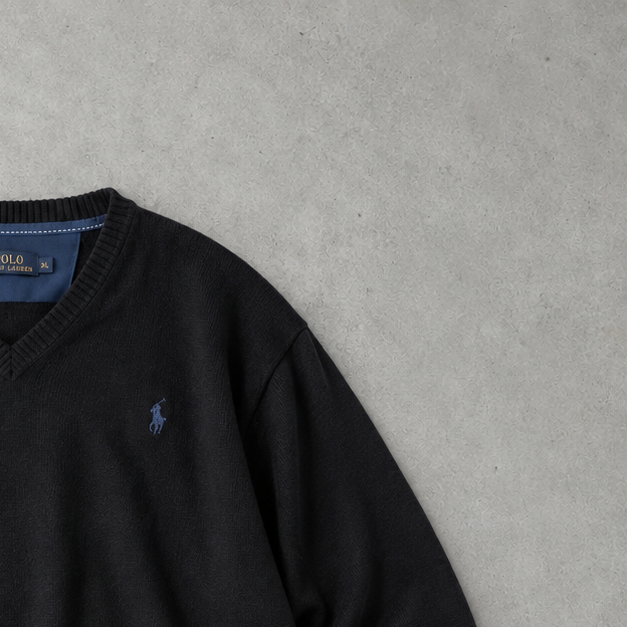 Polo Ralph Lauren Sweater Schwarz Rare (XXL)